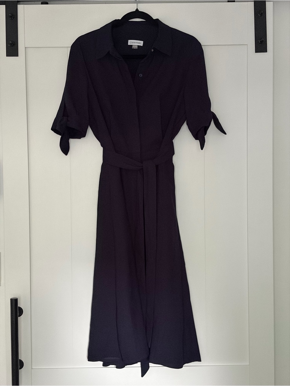 Calvin Klein Navy Blue Shirt Dress